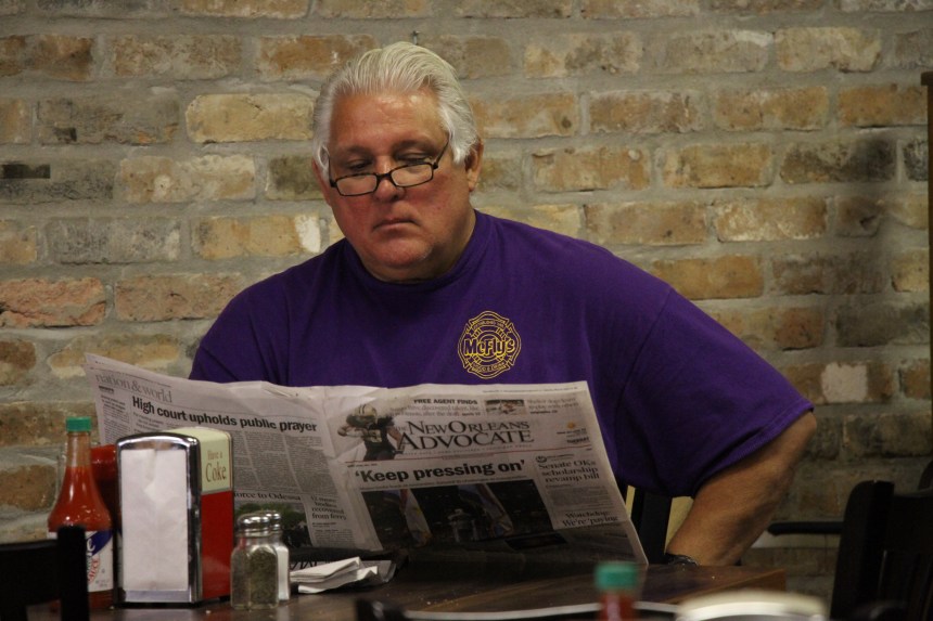 The owner of Serio's Po Boys and Deli (let's call him Serio) 