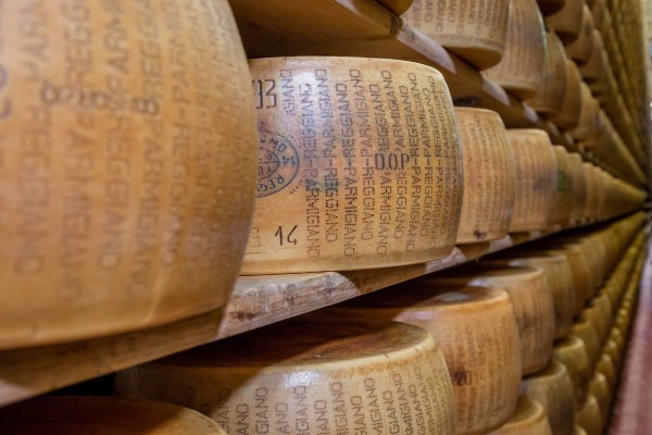 Parmigiano reggiano storage