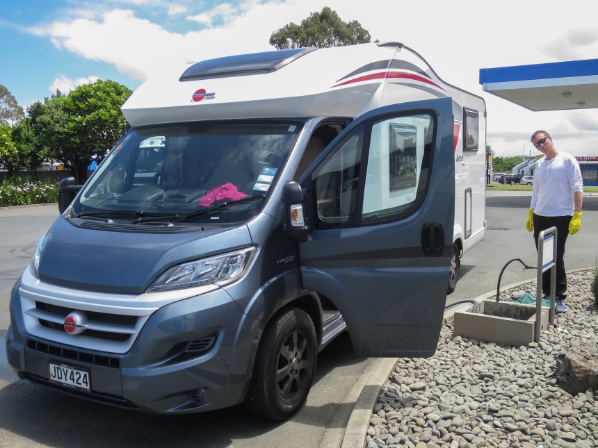 In the end, driving a stylish motorohome doesn't make your dump station stops any more pleasing. 