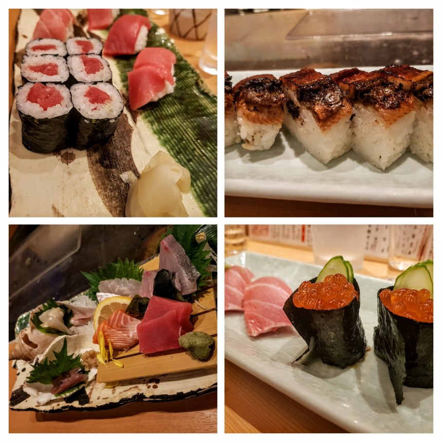 Sushi in Kyoto