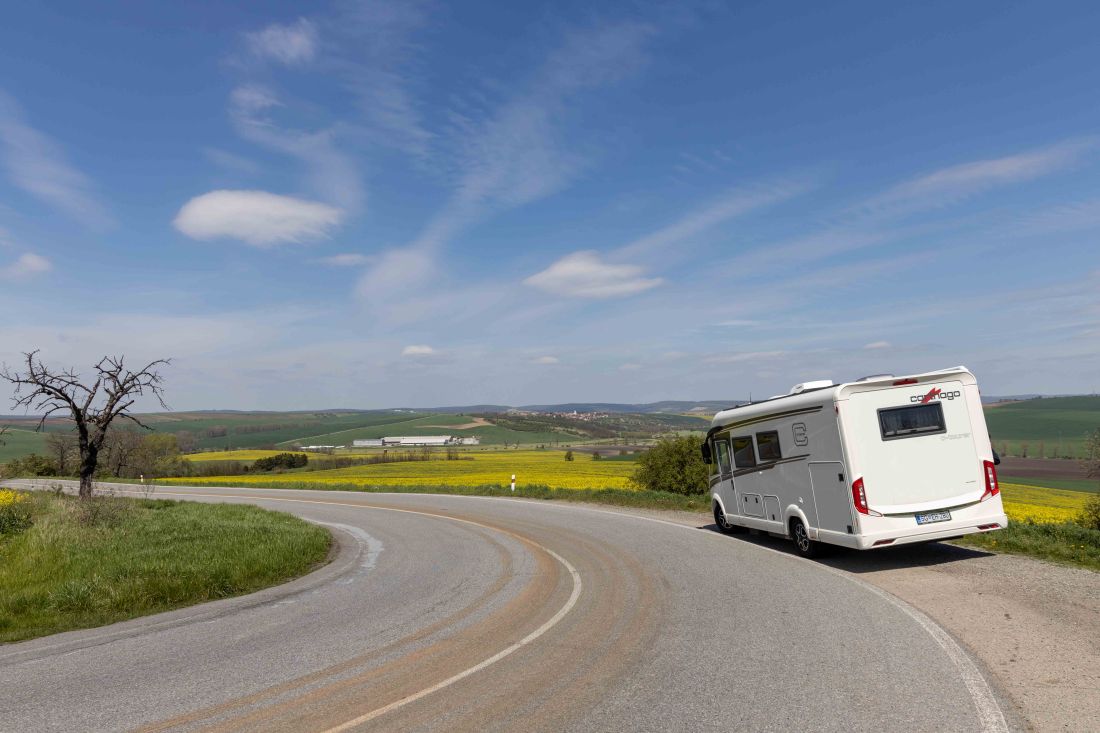 Rolling fields of South Moravia