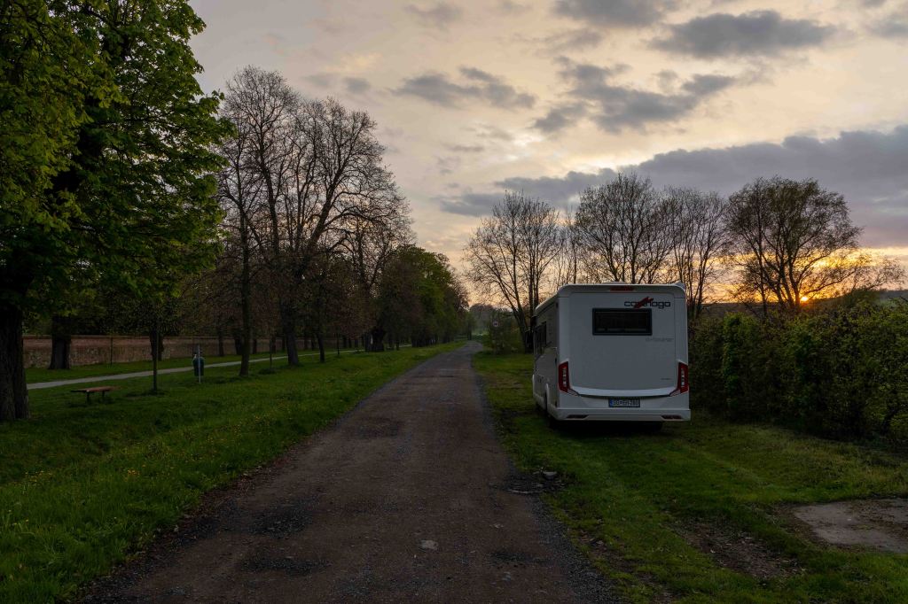 South Moravia by motorhome: Slavkov na Brno